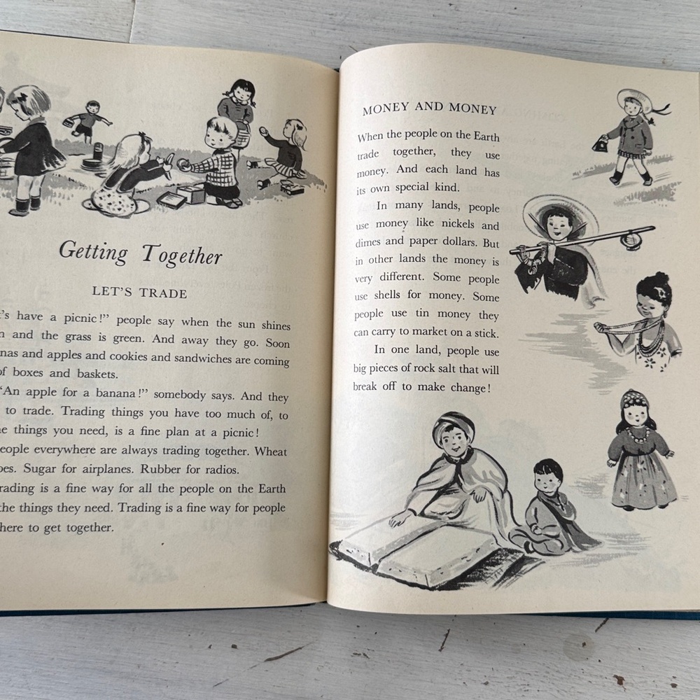 1946 ‘This is the World’ Vintage Children’s Book by Pease - Rand McNally - Picture 15 of 16